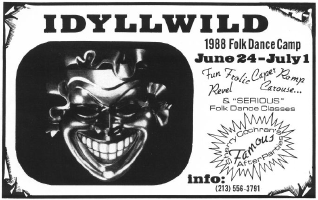 Idyllwild Workshop Advertisement 1978-5