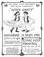 San Diego State University Folk Dance Conference 1985