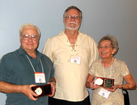 Dick, Marshall Cates and Lila Aurich receive Service Awards in 2017
