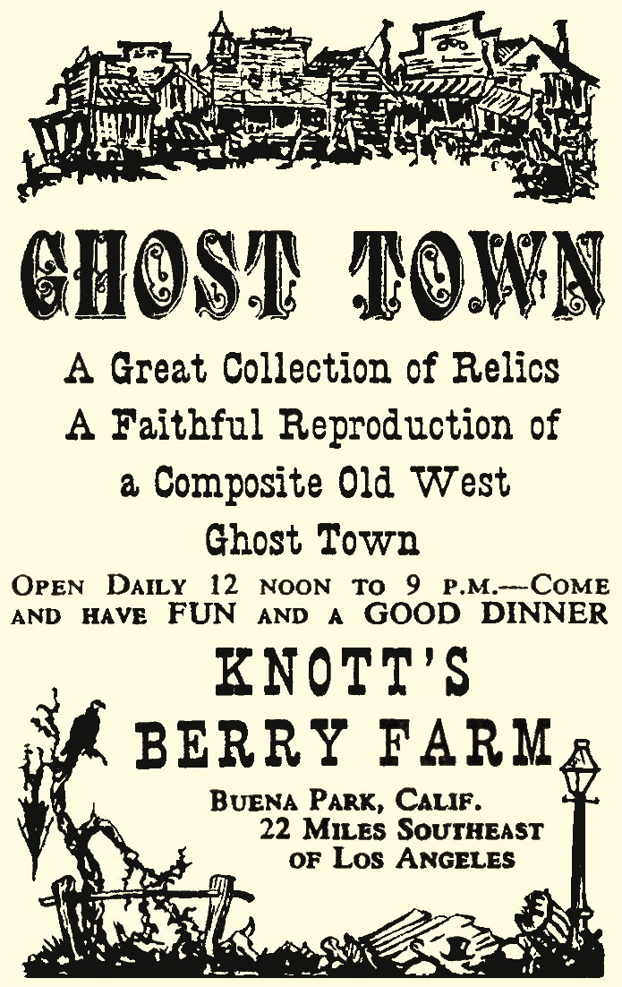 Knott's Ghost Town